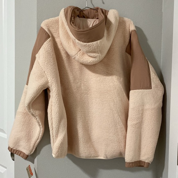 Free People Lead the Pack Fleece Hooded Pullover - Picture 8 of 8